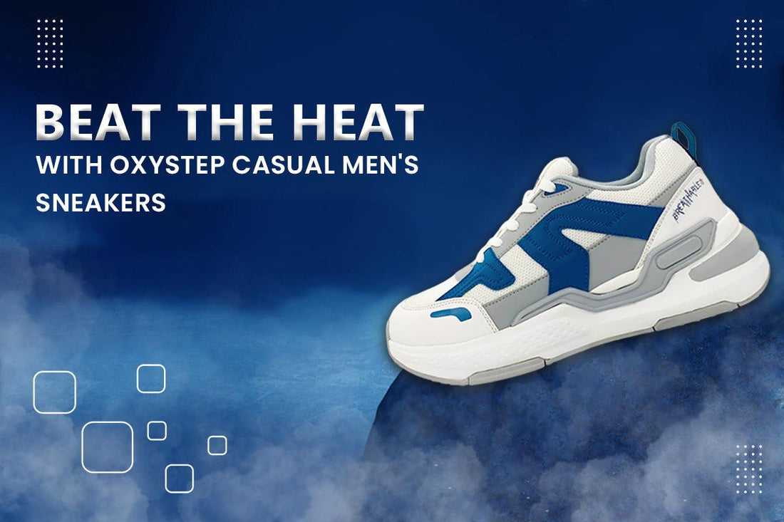 Beat the Heat with Oxystep Casual Men's Sneakers - O2Toes