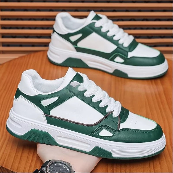 green white men's sneakers