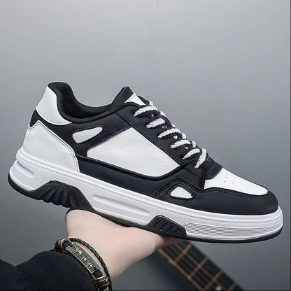 black white elegent sneakers 