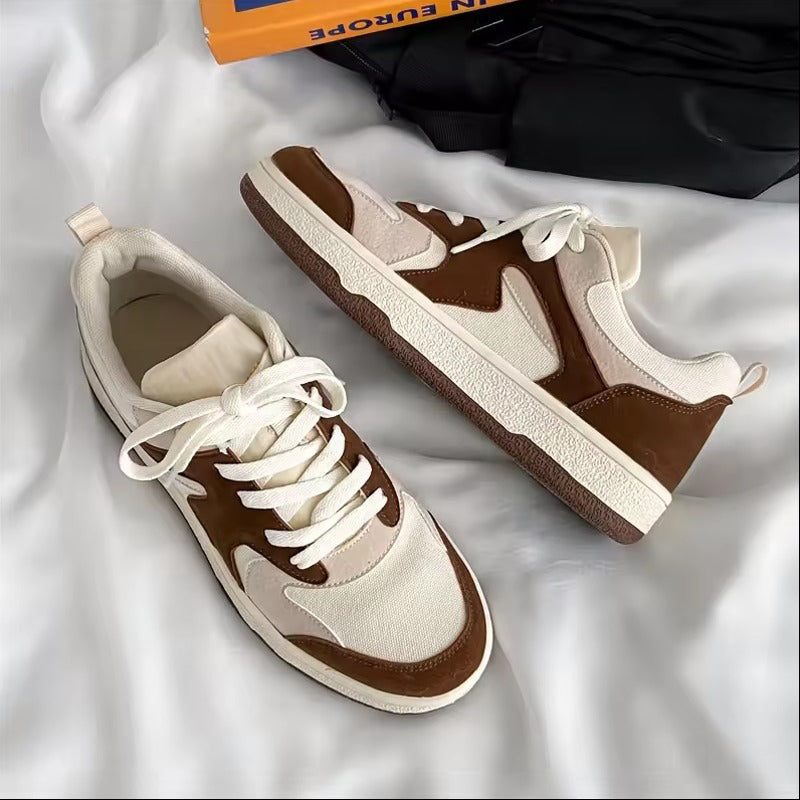 Brown casual shoes