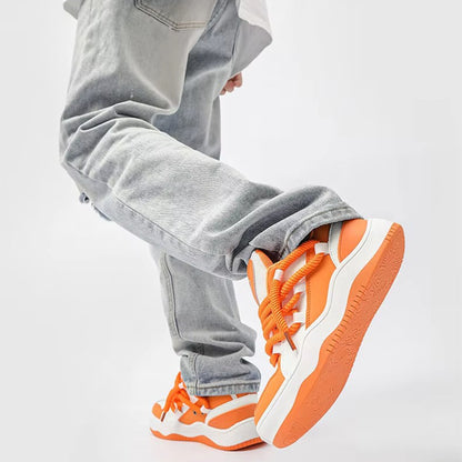 flux orange sneakers for sale