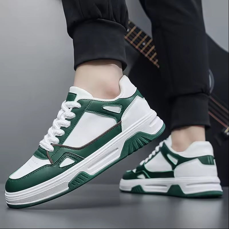 green white sneakers